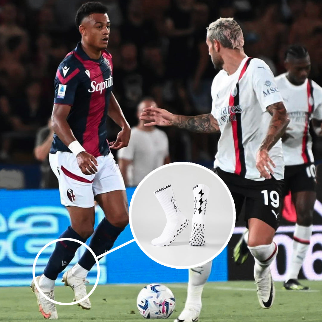 Fearless grip socks - SPEED - White