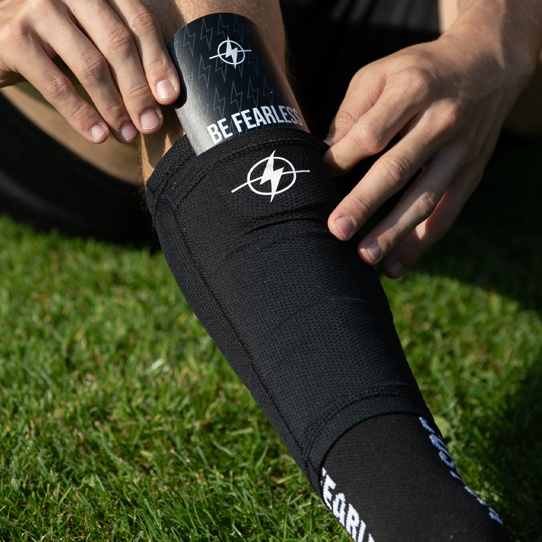 Shin guards sleeves