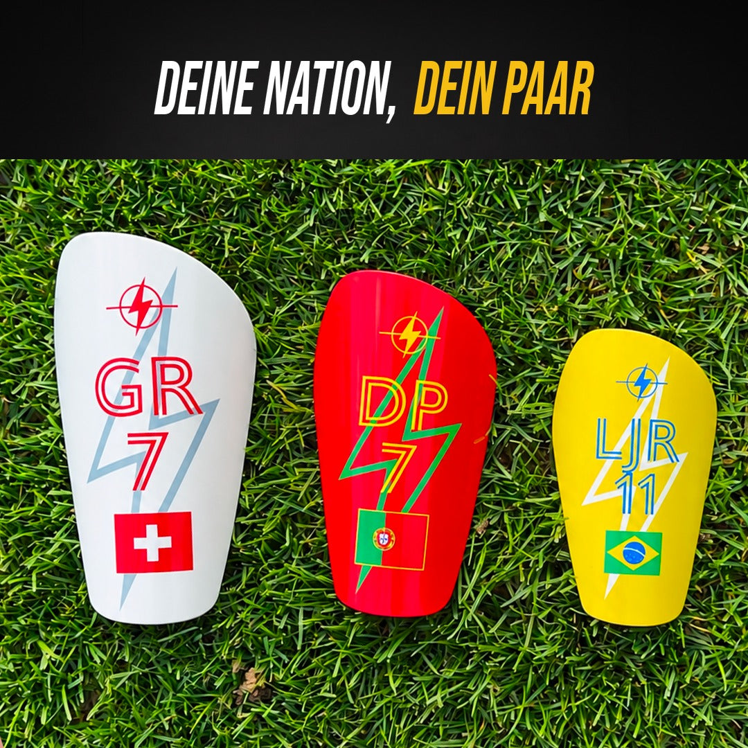 Fearless Custom Schienbeinschoner – Nations Edition
