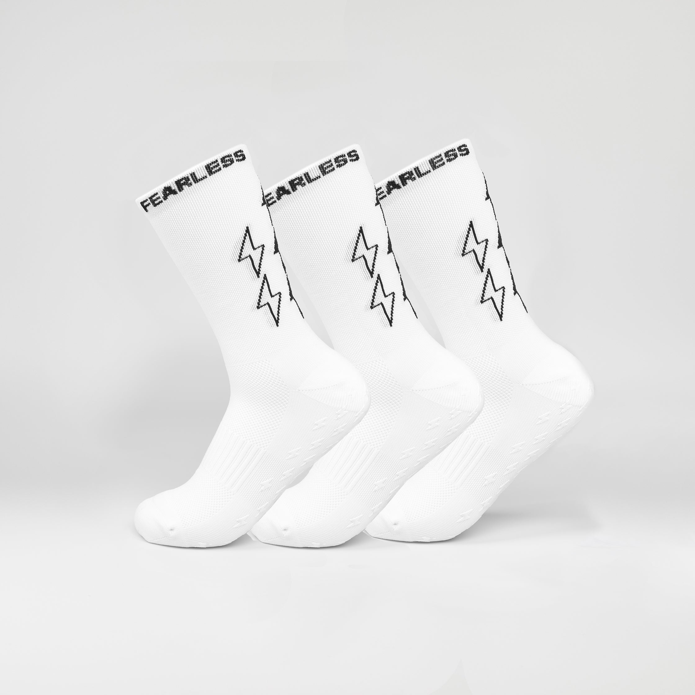 Pack de 3 - Chaussettes anti-dérapantes Fearless Fines