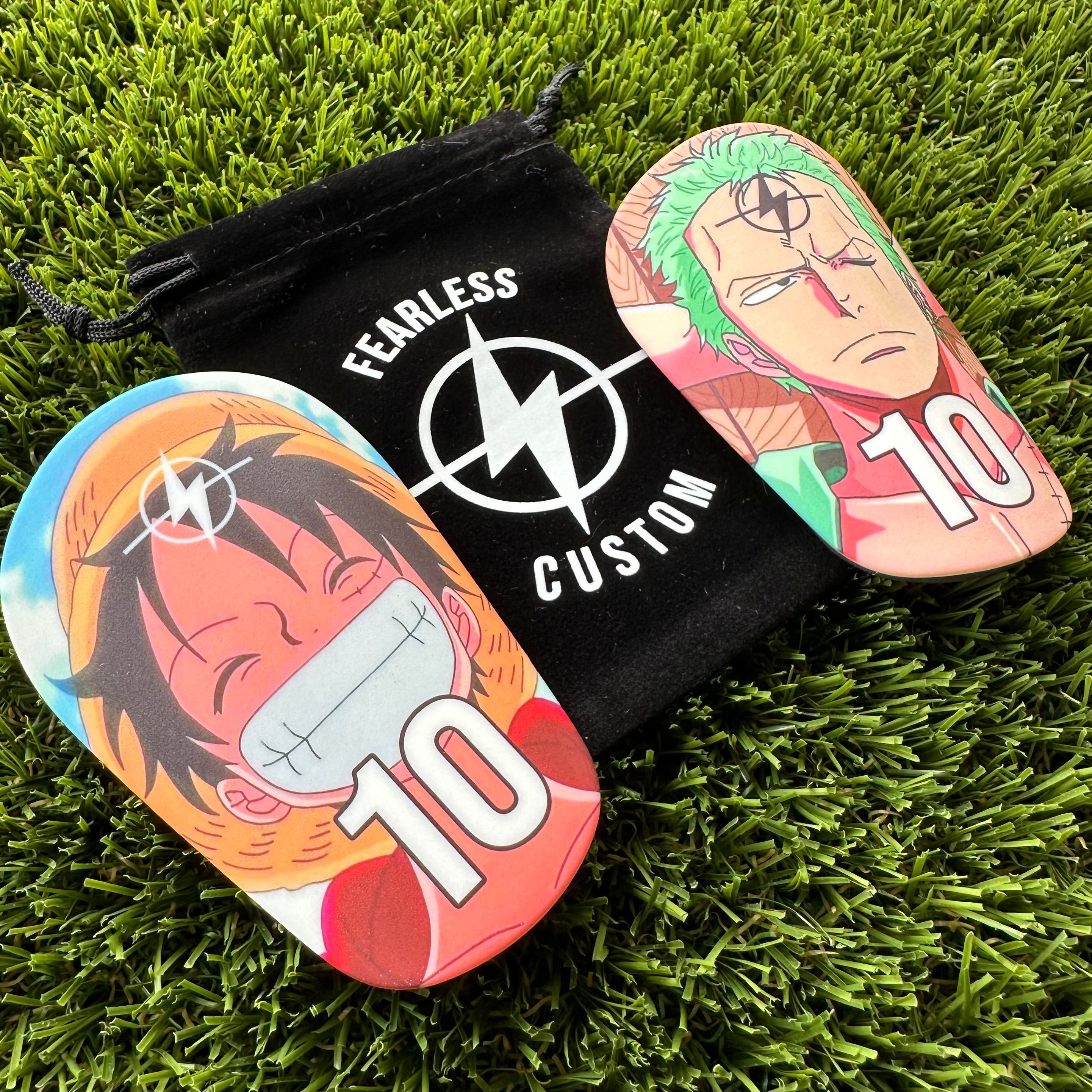 Mini Schienbeinschoner 10x4cm - Für Fußball, Hockey & Rugby