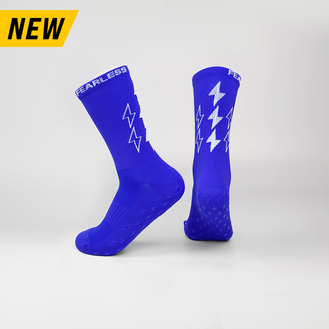 Grip-Socken Fearless - SPEED Dünn - Blau