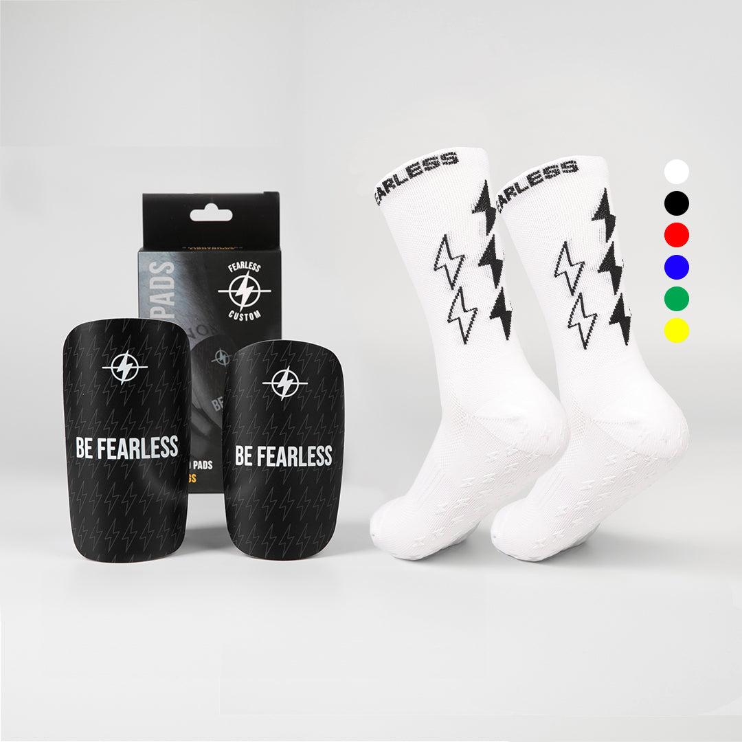 Standard Pads - 2x Fearless Grip Socken - SPEED Dünn