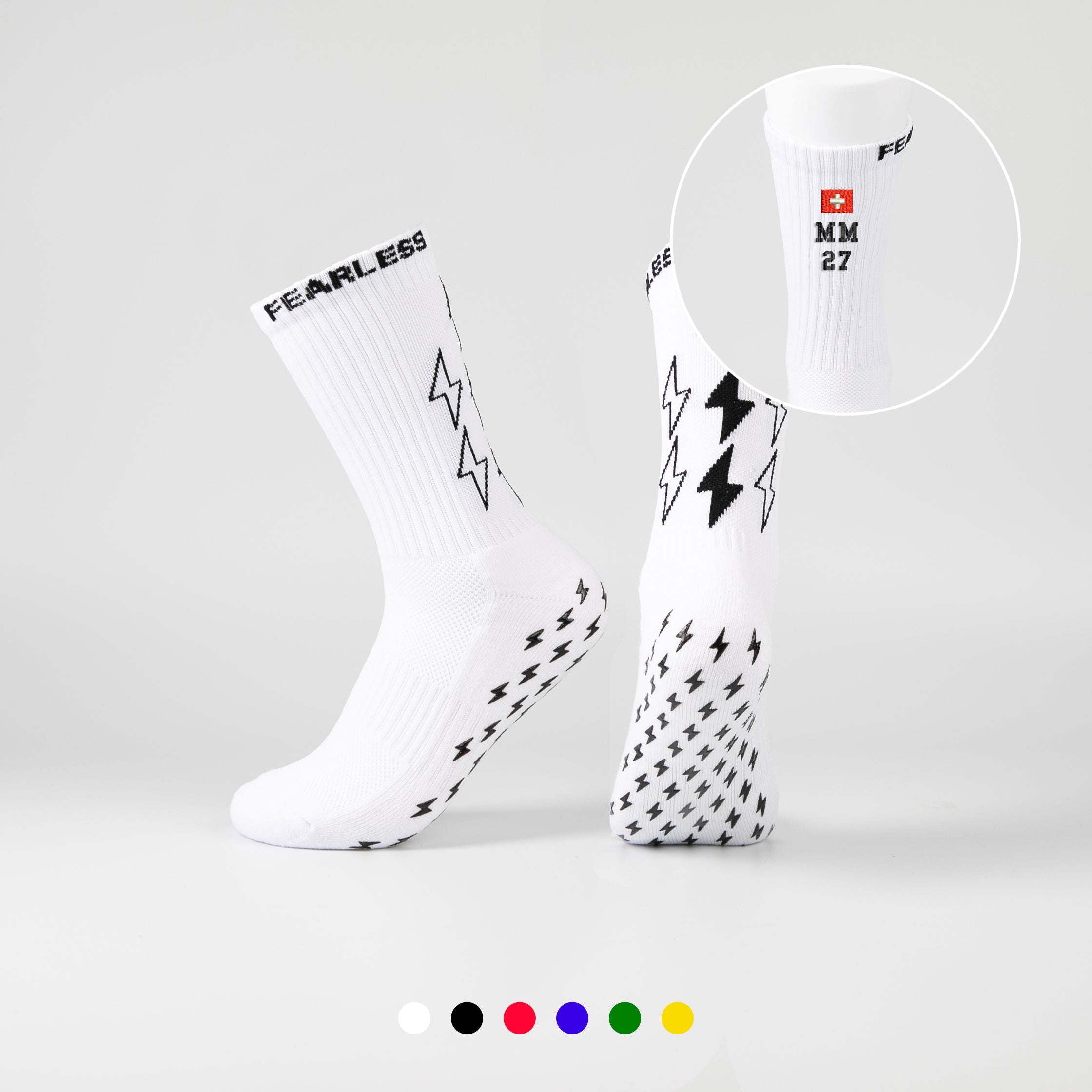 Personalisierte Grip-Socken Fearless - SPEED