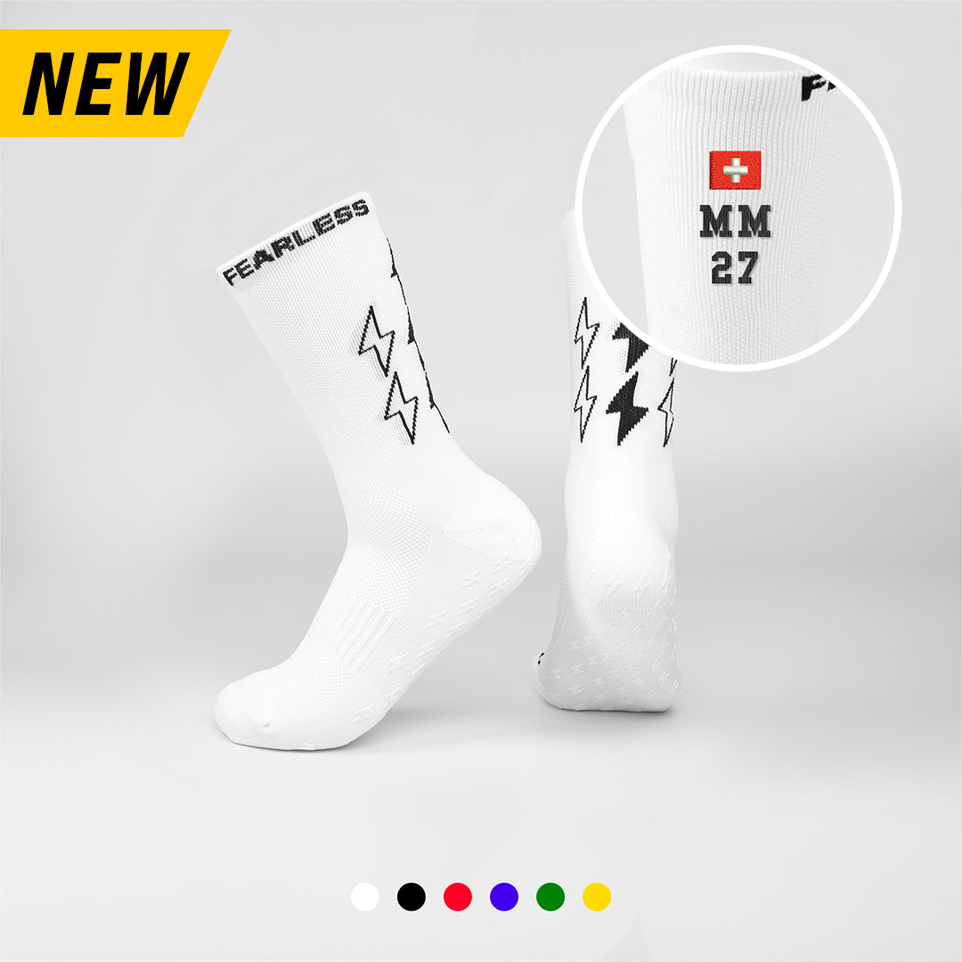 Personalisierte Grip-Socken Fearless - SPEED Dünn