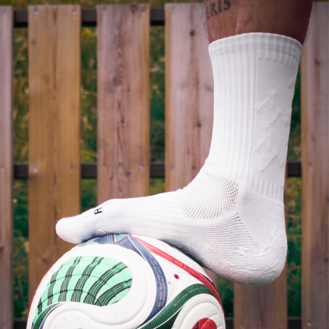Calze Antiscivolo Fearless - SPEED - Bianco