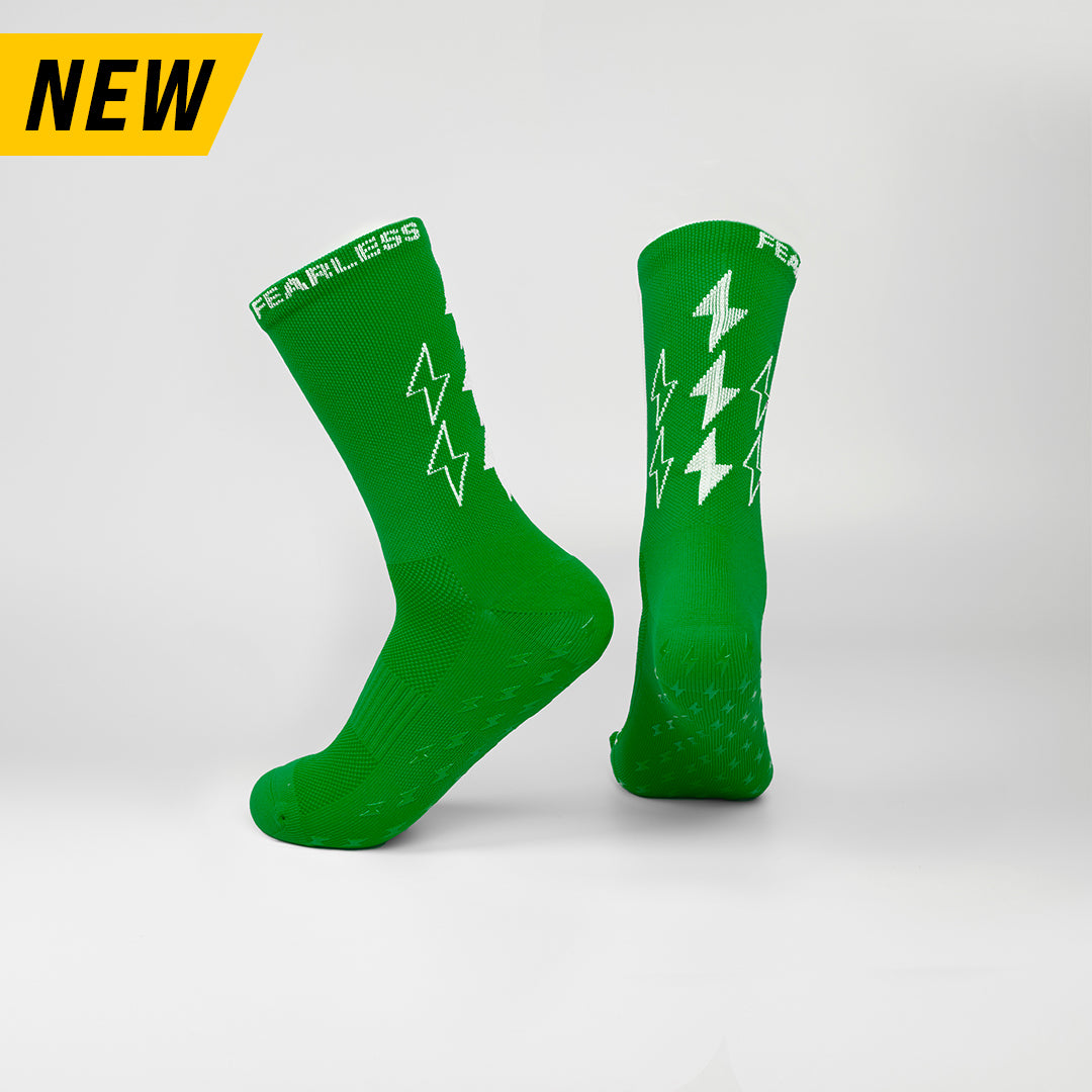 Fearless Grip socks - SPEED Thin - Green