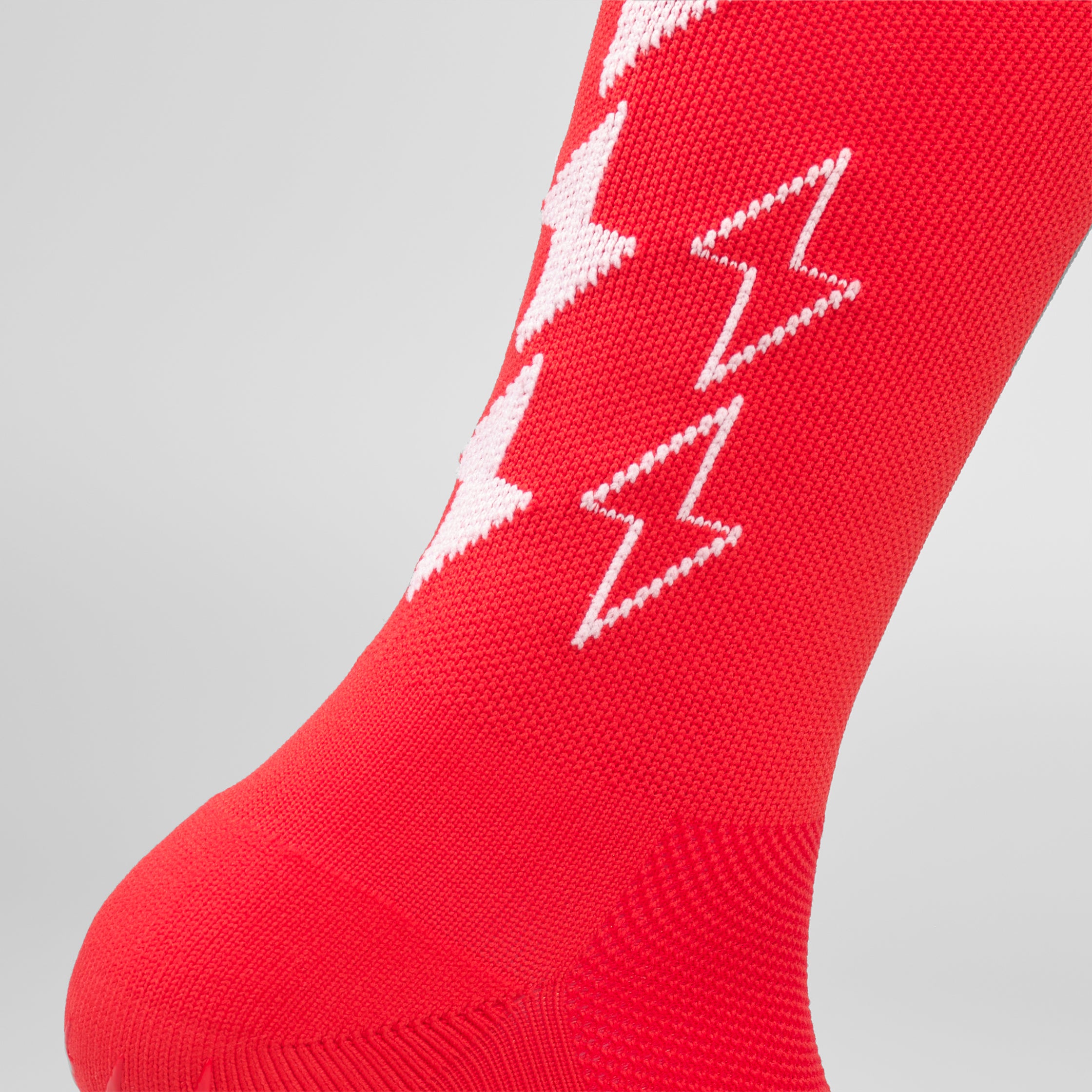 Grip-Socken Fearless - SPEED Thin - Rot