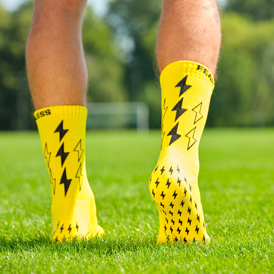 Fearless grip socks - SPEED - Yellow