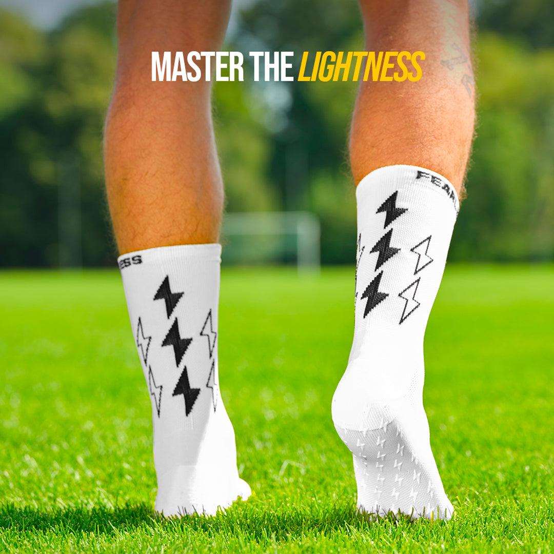 Fearless Grip socks - SPEED Thin - White