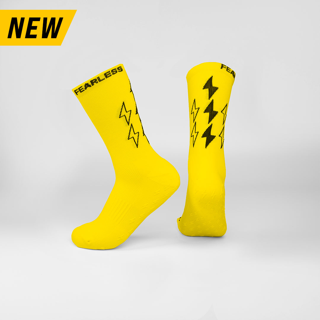 Fearless Grip socks - SPEED Thin - Yellow