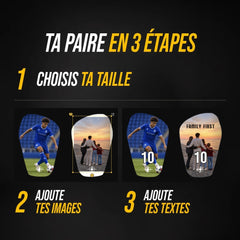 Protège-tibias personnalisés Fearless
