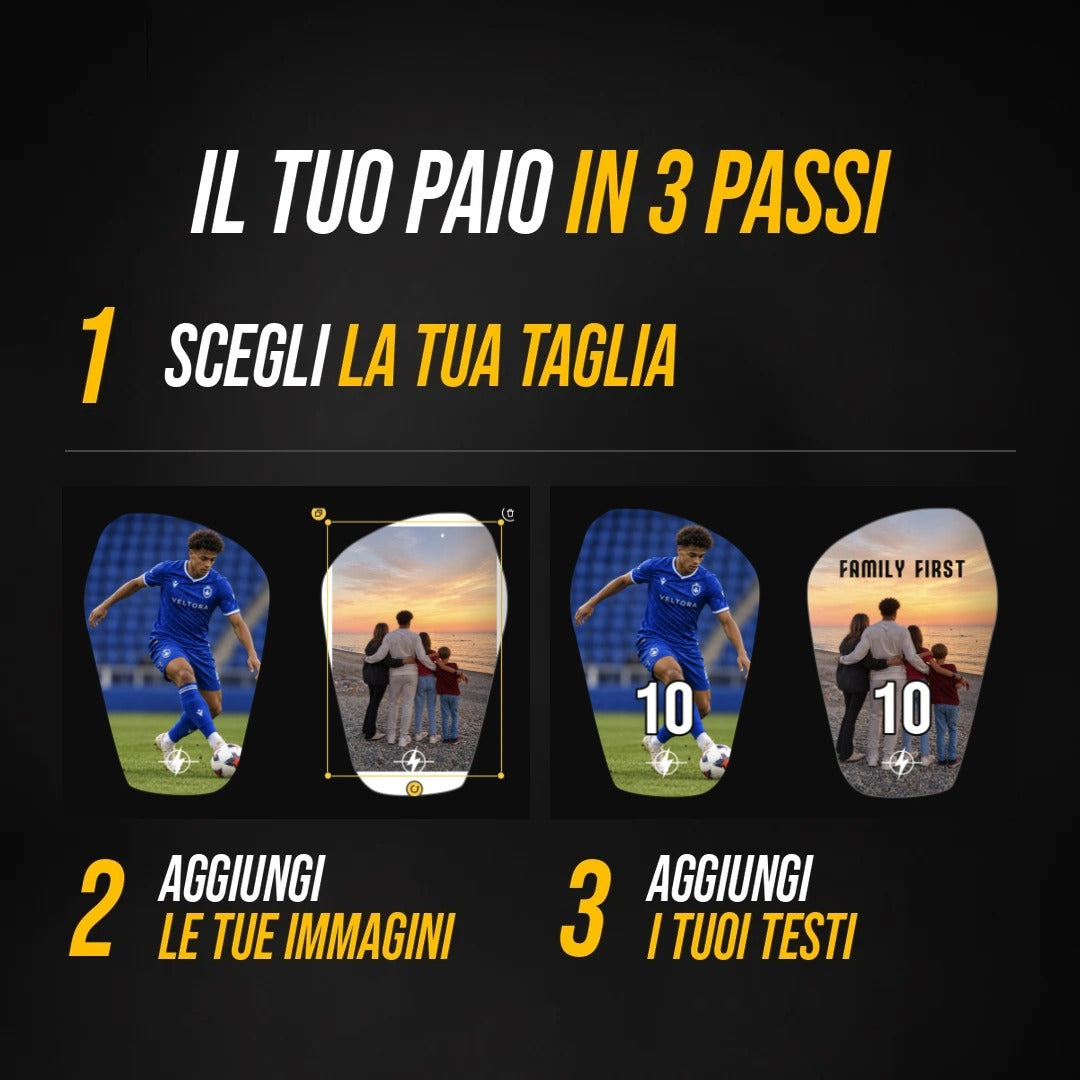 Parastinchi Personalizzati Fearless