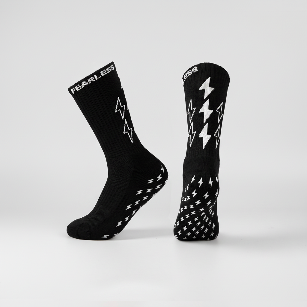 Calze Antiscivolo Fearless - SPEED - Nero